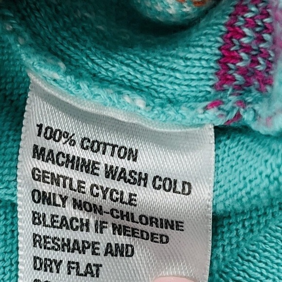 Crown & Ivy Women's Small Sweater Colorful Umbrellas Pullover Crew Neck - Picture 5 of 5